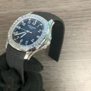 Patek Philippe 5167/300G Aquanaut White Gold Factory Diamonds