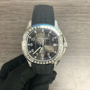 Patek Philippe 5167/300G Aquanaut White Gold Factory Diamonds
