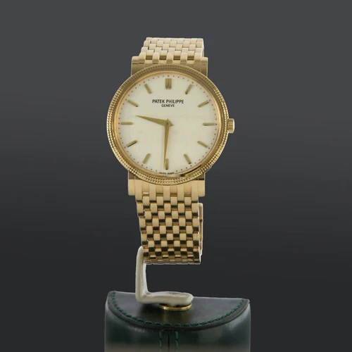 Patek Philippe Calatrava 5120 1j 001 18k Watch Hobnail Bezel 1