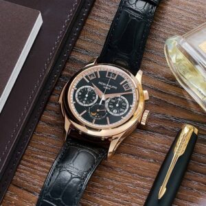Patek Philippe 5208R Minute Repeater Grand Complications 18K Rose Gold Black Index Dial