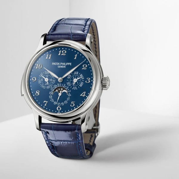 Patek Philippe Minute Repeater Perpetual Calendar Grande Complication White Gold Blue Dial 5374G 001 2