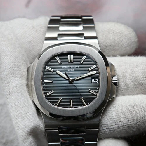 Patek Philippe Nautilus 57111A 010 Blue Dial Stainless Steel Bracelet 3