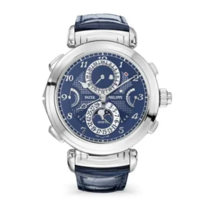 Patek Philippe 6300G Grandmaster Chime Grand Complications Double-faced blue Dial