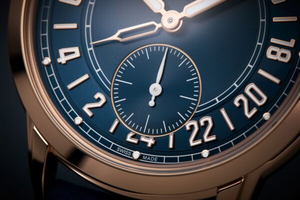 Buy Patek Philippe 5224R-001 Complications Calatrava 24-Hour Display Travel Time Rose Gold Blue Dial - Image 7