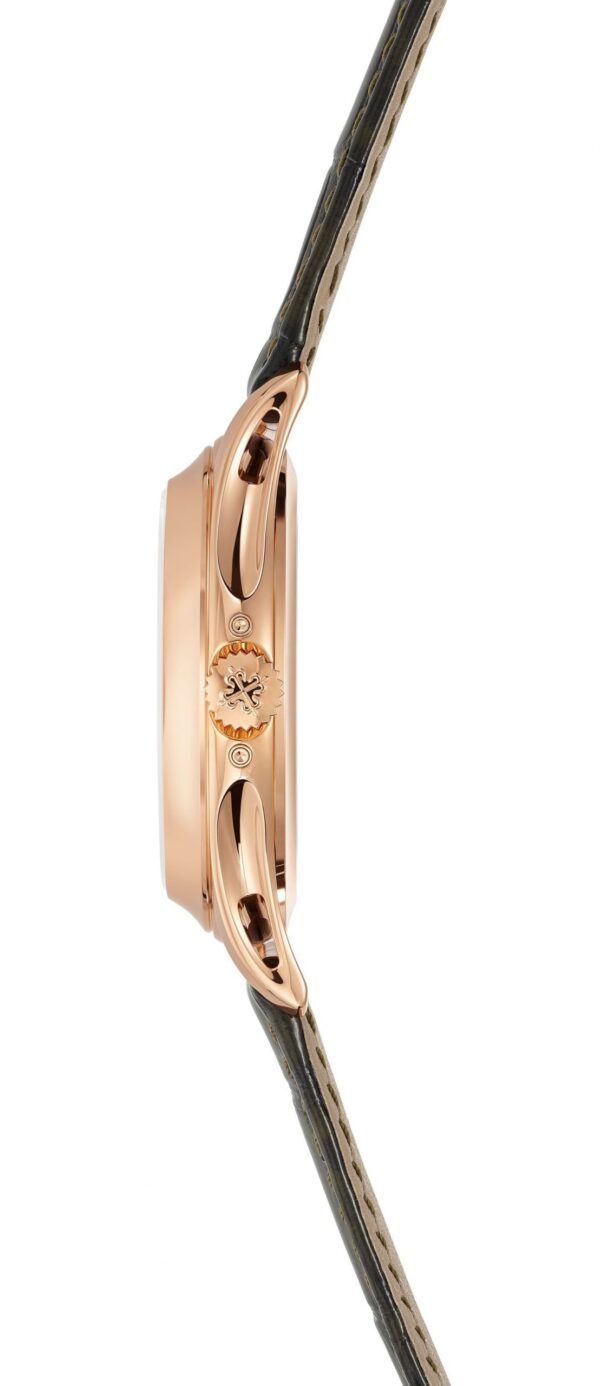 Buy Patek Philippe 5205R-011 Complications Annual Calendar Moon Phases Rose Gold Olive Green Dial - Image 7