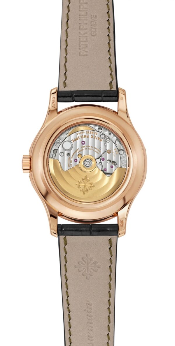 Buy Patek Philippe 5205R-011 Complications Annual Calendar Moon Phases Rose Gold Olive Green Dial - Image 9