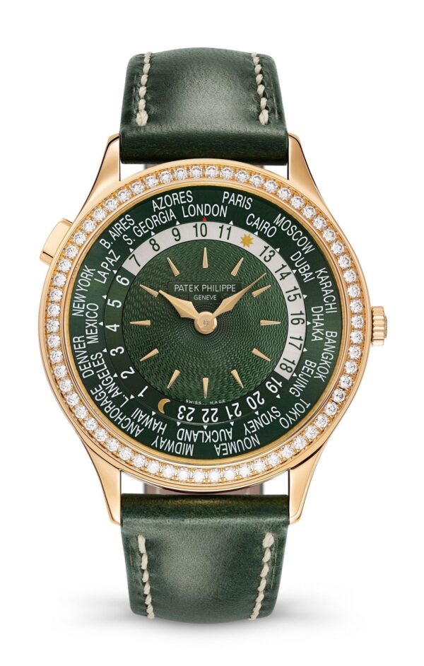 Buy Patek Philippe 7130R-014 Complications World Time Rose Gold Olive Green Dial - Image 11