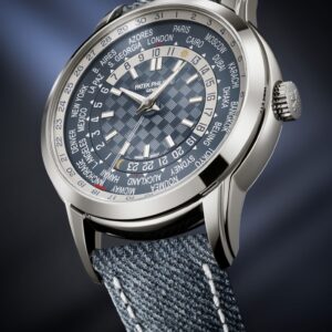 Buy Patek Philippe 5330G Complications World Time Date White Gold Blue-Gray Dial