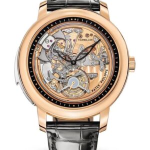Buy Patek Philippe 5303R-001 Grand Complications Minute Repeater Tourbillion Rose Gold Skeleton Dial