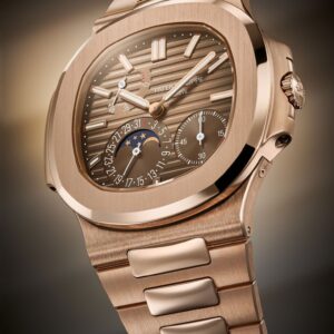 Buy Patek Philippe 5712/1R Nautilus Moon Phases Rose Gold Brown Black Dial