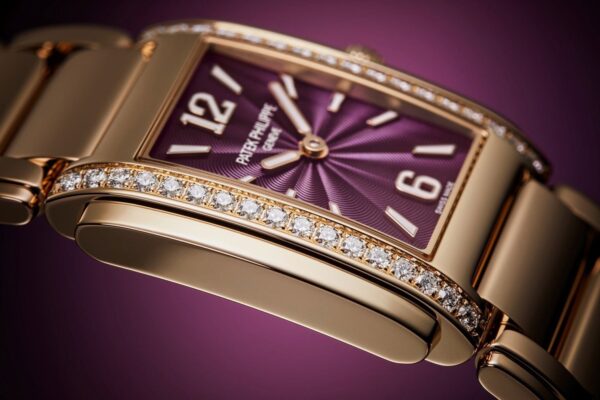 Buy Patek Philippe 4910/1201R-010 Twenty~4 Ladies Rose Gold/Diamonds Purple Dial - Image 2